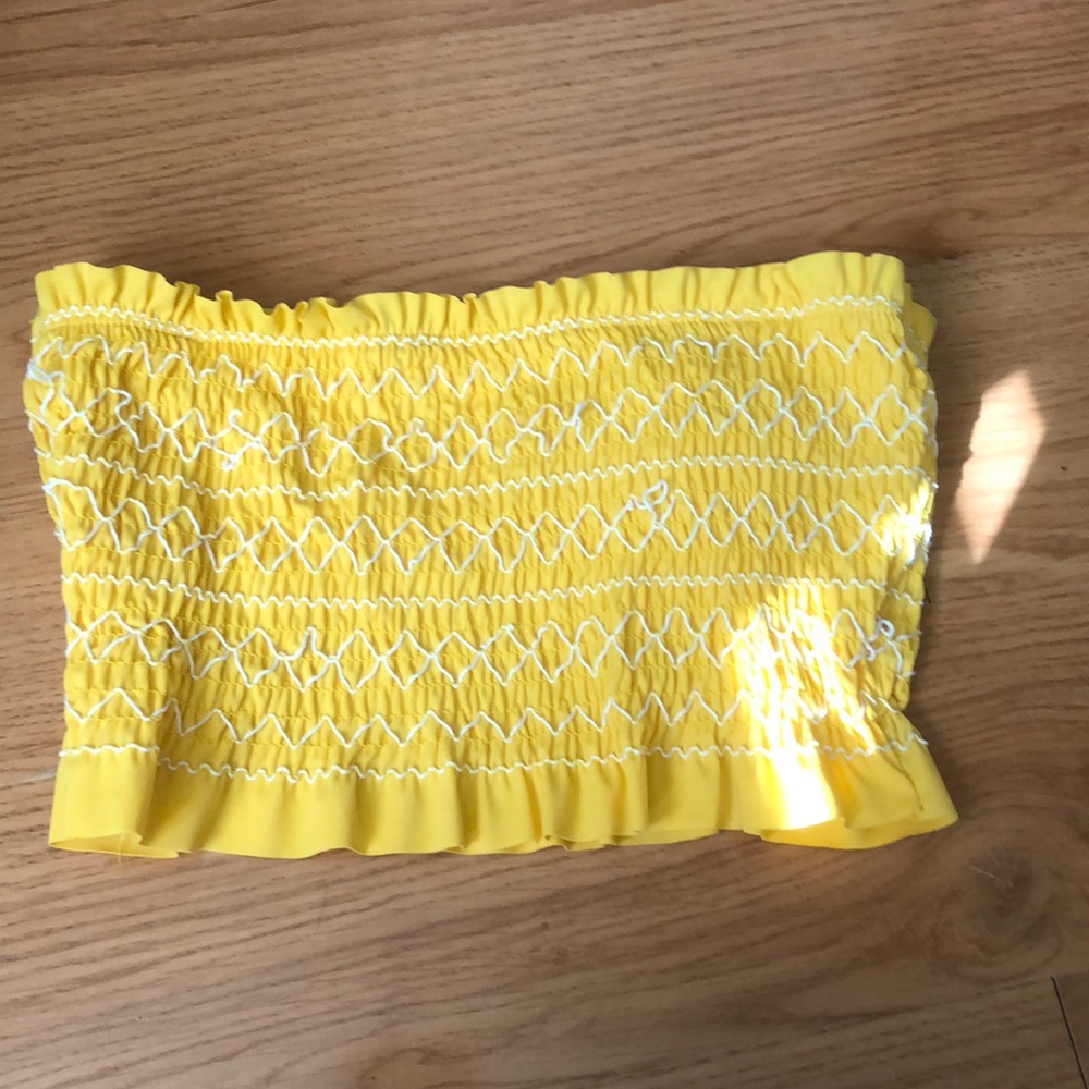 Xhilaration tube swim top size S